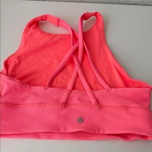 Lululemon Athletic Bright orange  sport bra